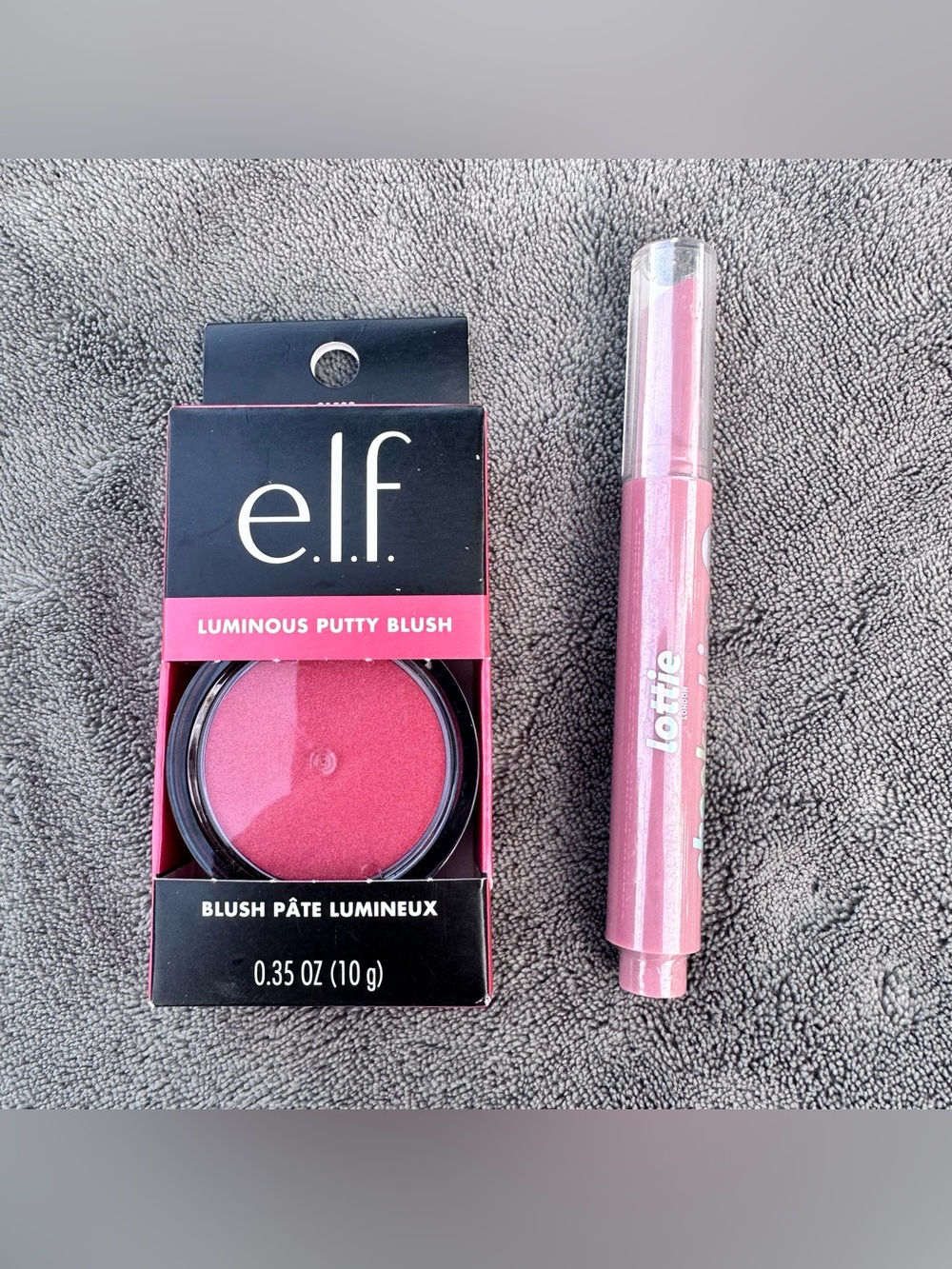 NWT Lip & Cheek Beauty Duo - e.l.f. Putty Blush & Lottie London Lip/Cheek Stick